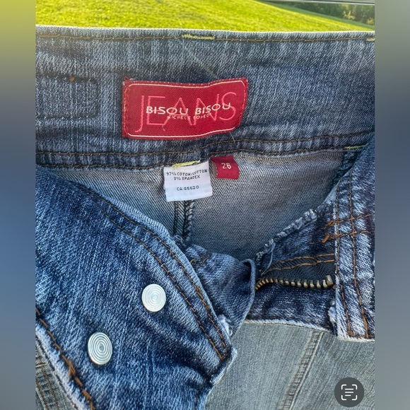 Bisou Bisou Denim mini skirt - Picture 5 of 6